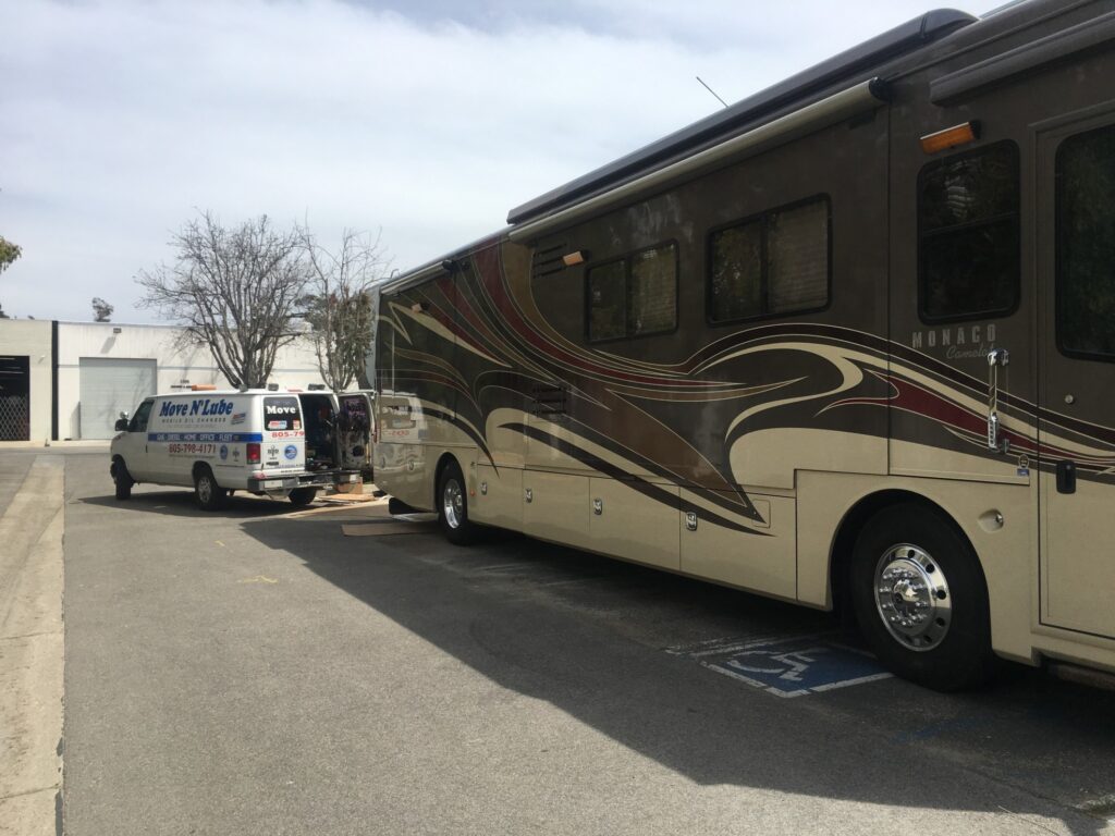We service RVs/motor homes too